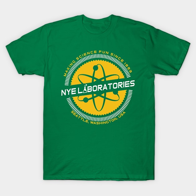 Nye Labs Sonics T-Shirt by Snomad_Designs